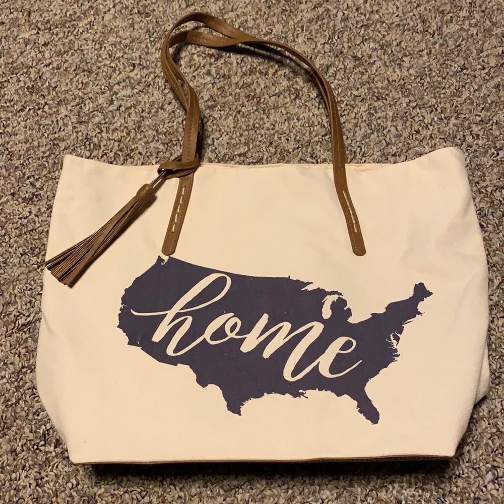 New Sonoma Home United States tote bag Tassel